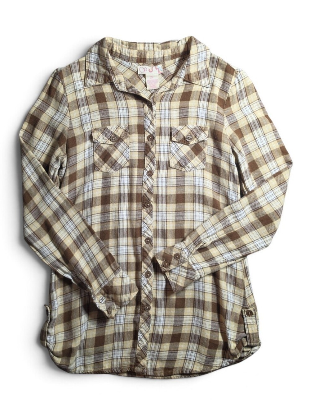 Vintage Op Flannel-Size Juniors 7/9